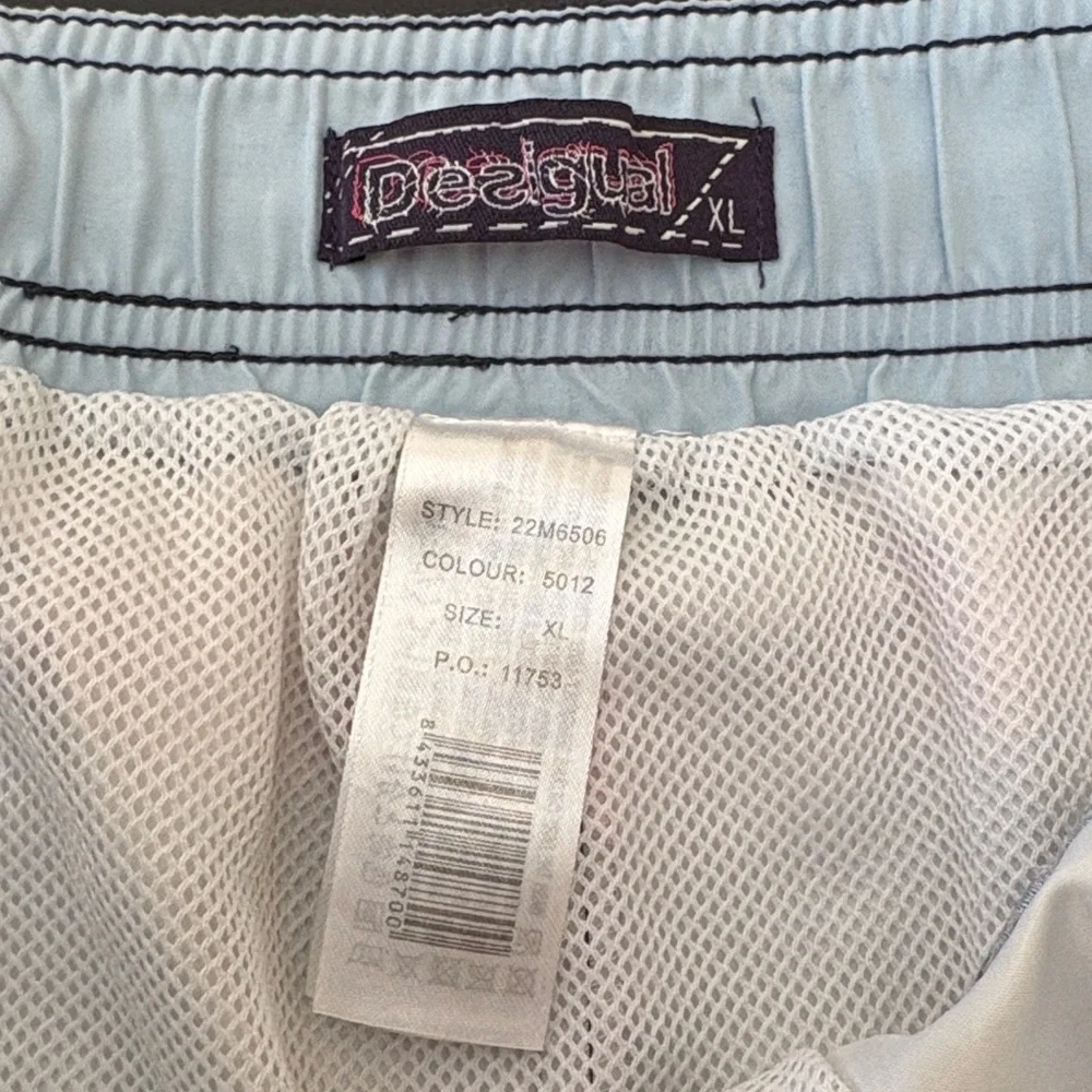 Desigual Swim Trunks Multicolor Plaid Board Shorts XL